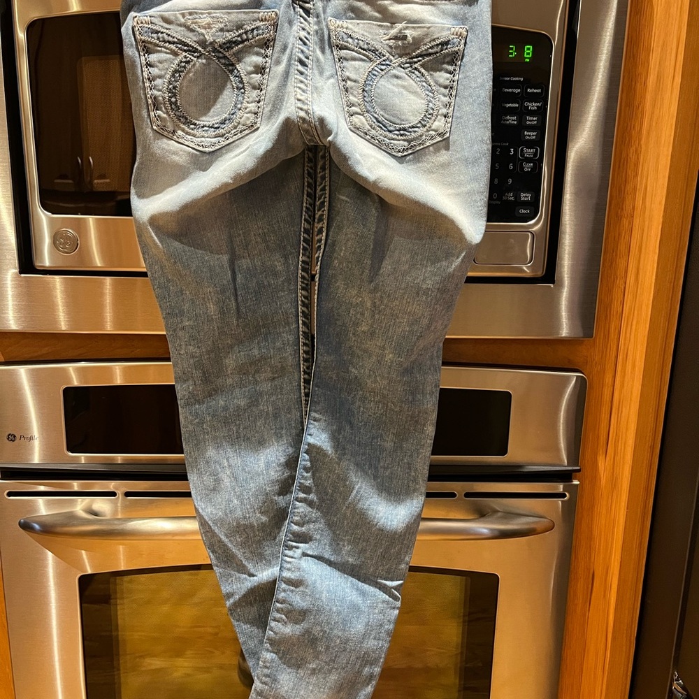 Stylish Big Star Jenae 28 Light Blue Women's Jeans